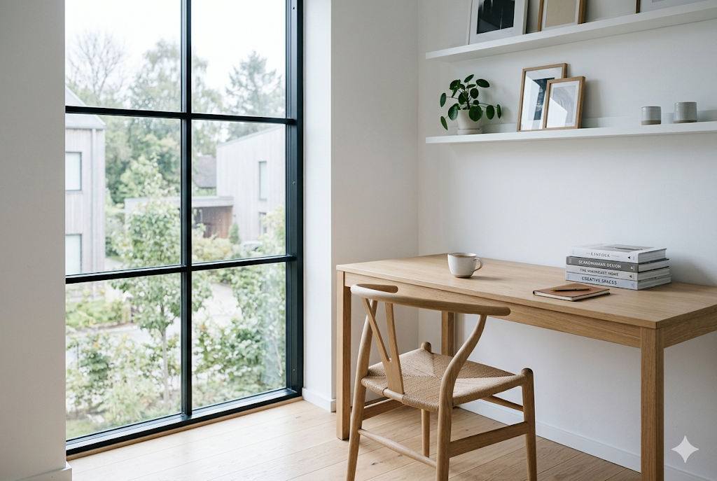 Calm creative workspace with natural light — Elura journal