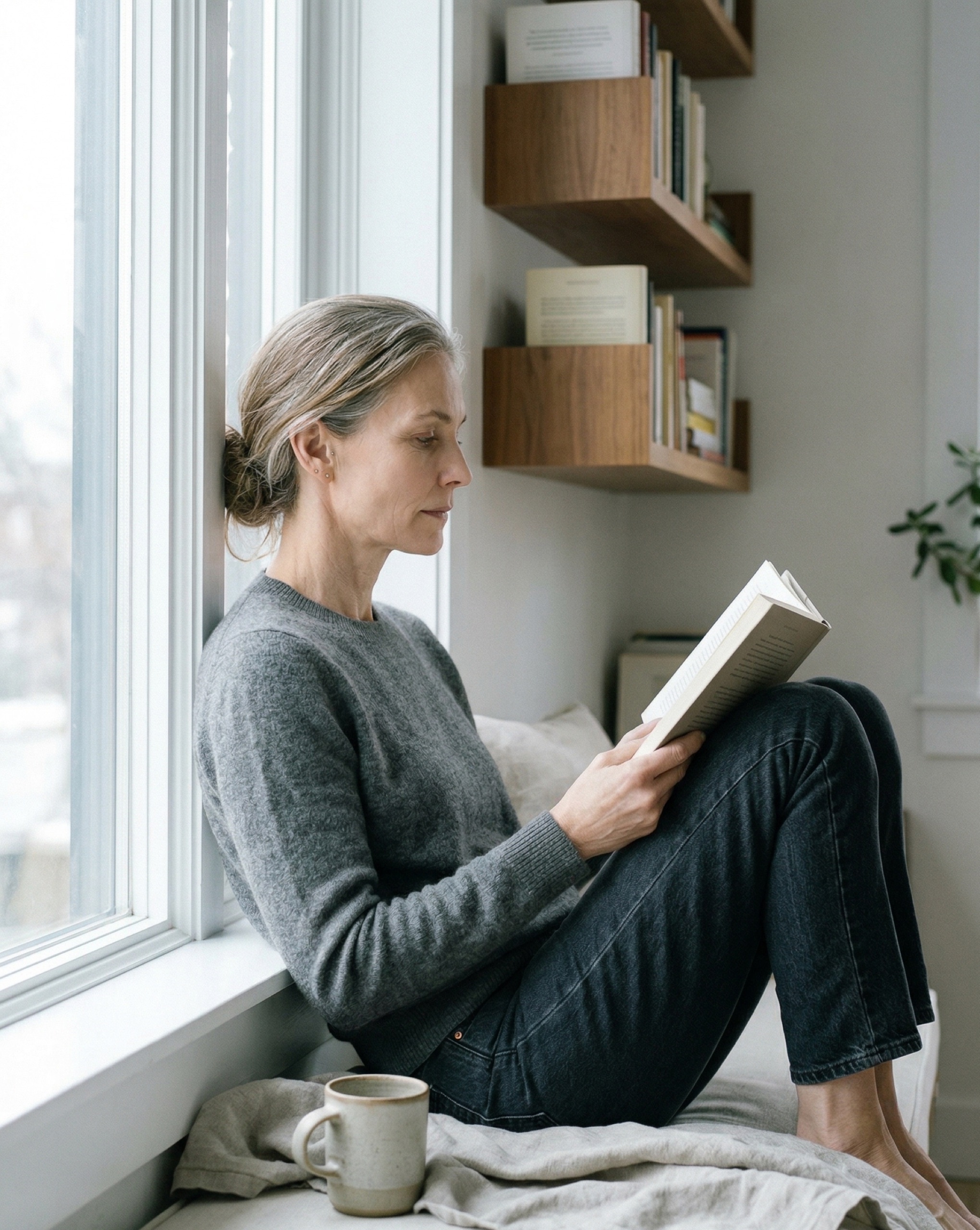 A quiet morning at home, the kind of clarity Elura is for